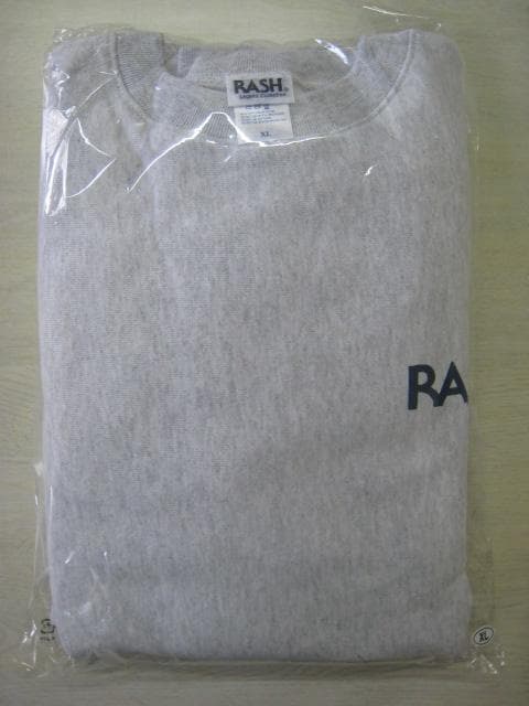 RASH WETSUITS 2026 羽バッククルーネックスウェット アッシュ