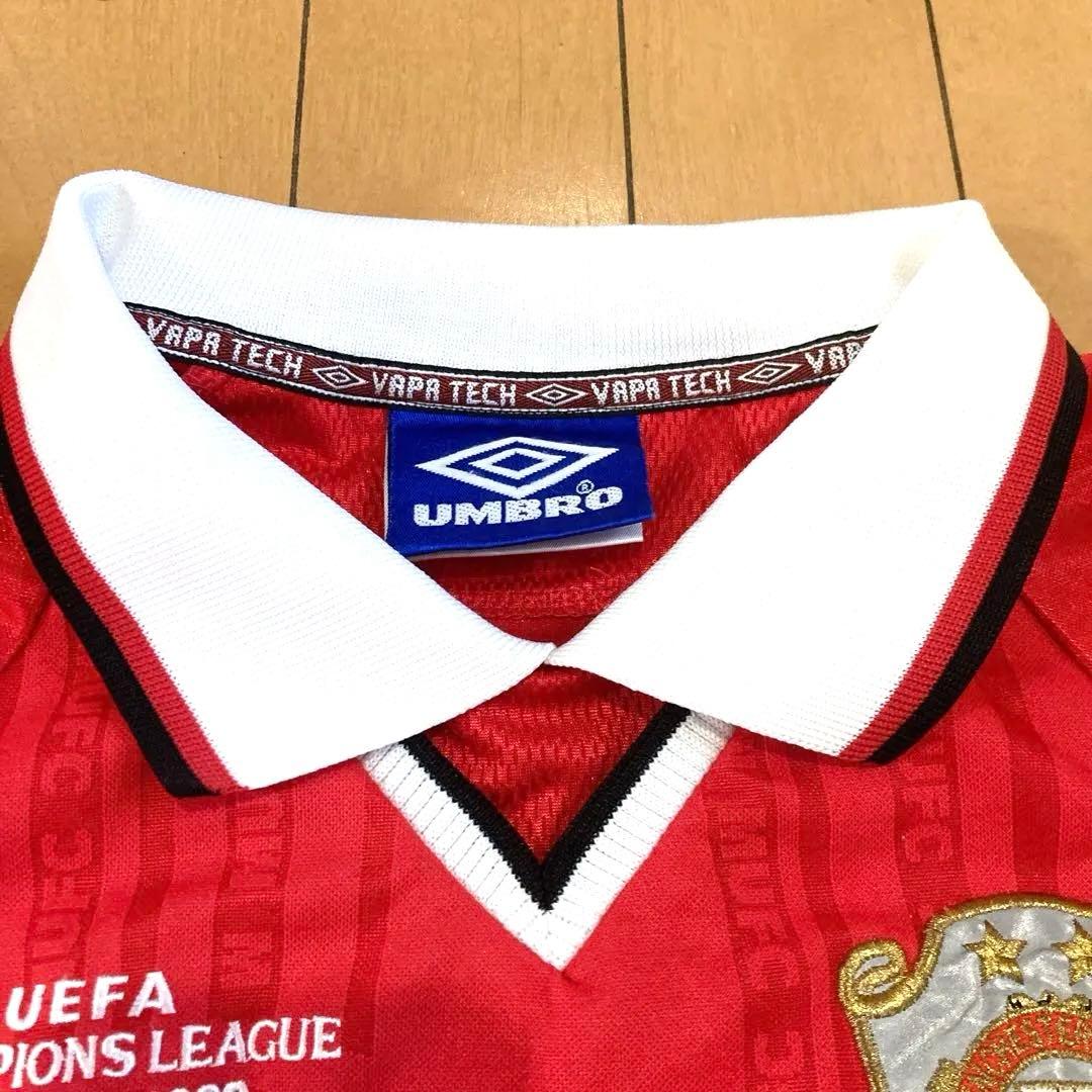 【激レア】90s UMBRO アンブロ マンチェスターユナイテッド優勝記念シャツ