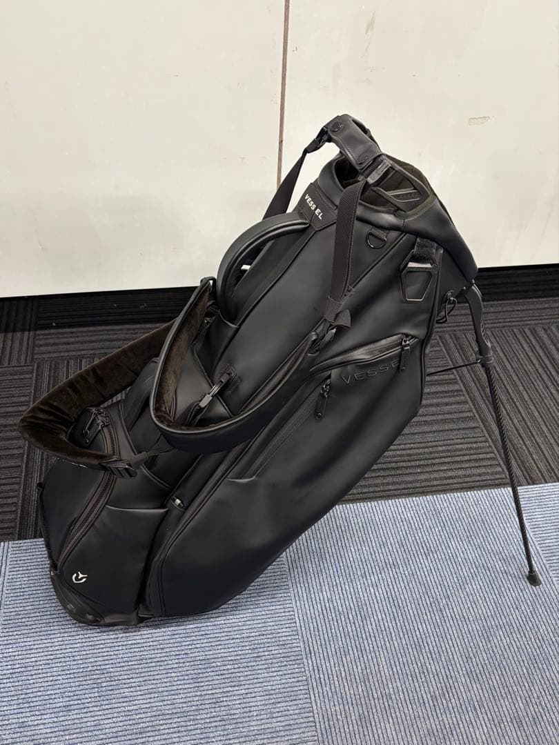vessel ベゼルキャディバッグプレイヤー3.0ダブルストラップ ブラック