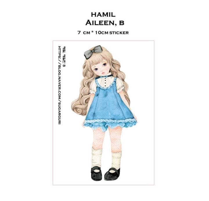 No.10【送料別】hamil ハミル ステッカー 12枚セット