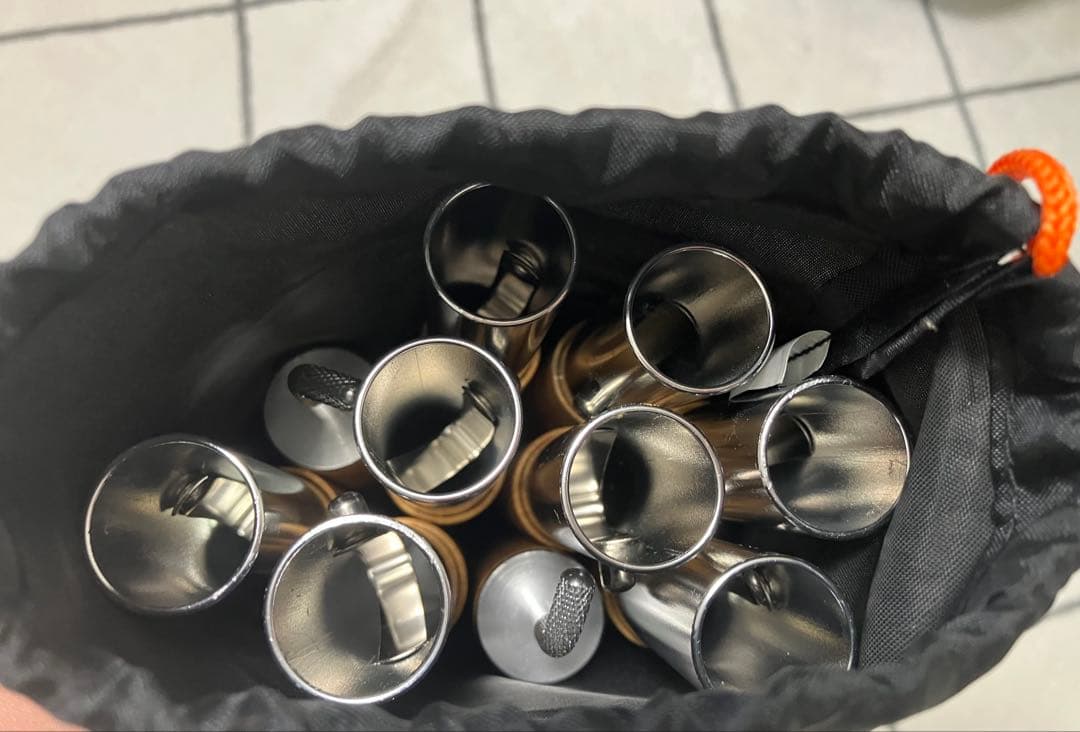 YUKI DOD ビッグタープポール　ウッド調　２個セット