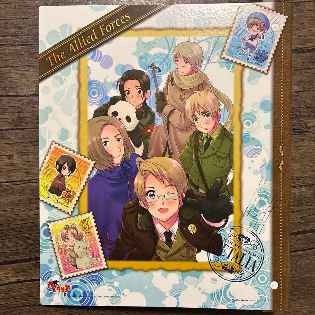 ヘタリア トレーディングカード トレカ 初版 バインダーセット