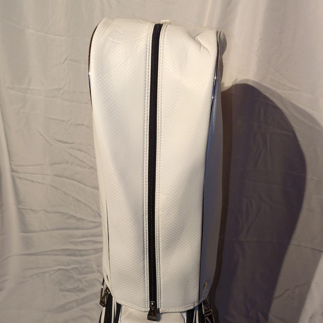 ルコックスポルティフ ゴルフ キャディバッグ９型【ホワイト】美品！