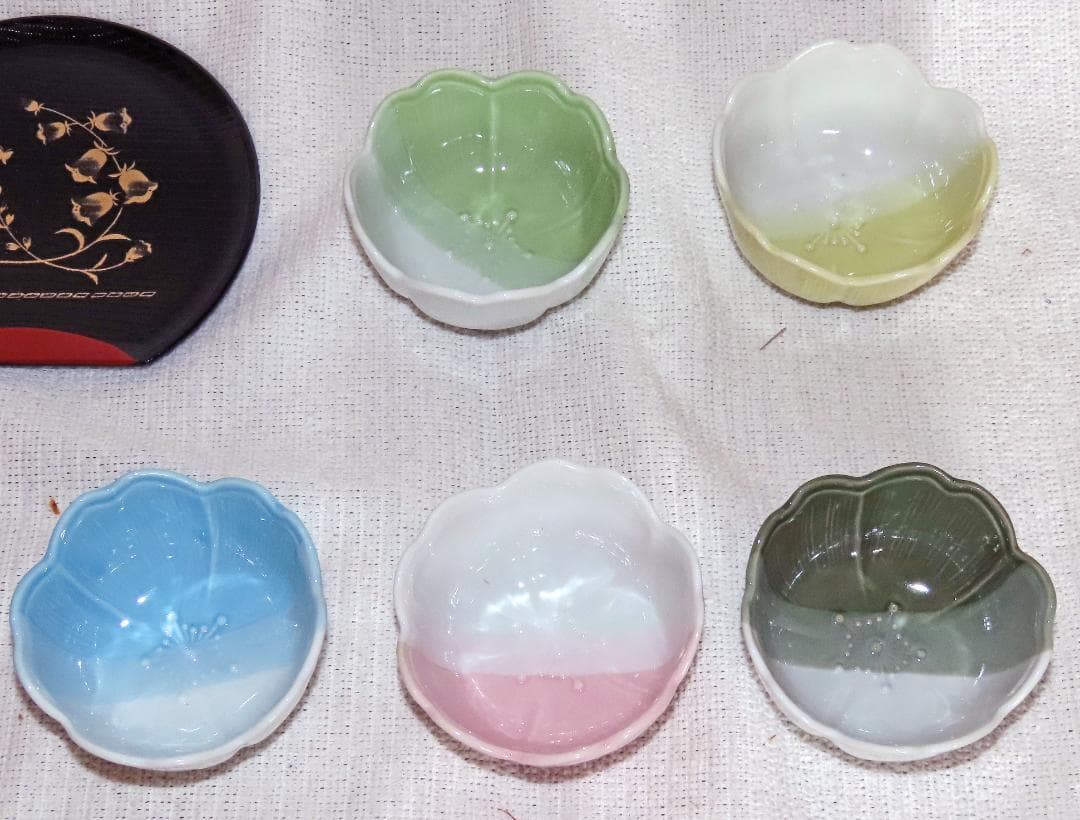 【未使用品】合成漆器 5L-027 No.5 生活工房 DCエクロール 共箱付