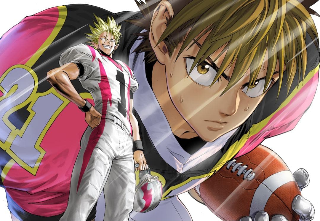 週末限定価格！！アイシールド21 額装高精細デジタルカラー　複製原画