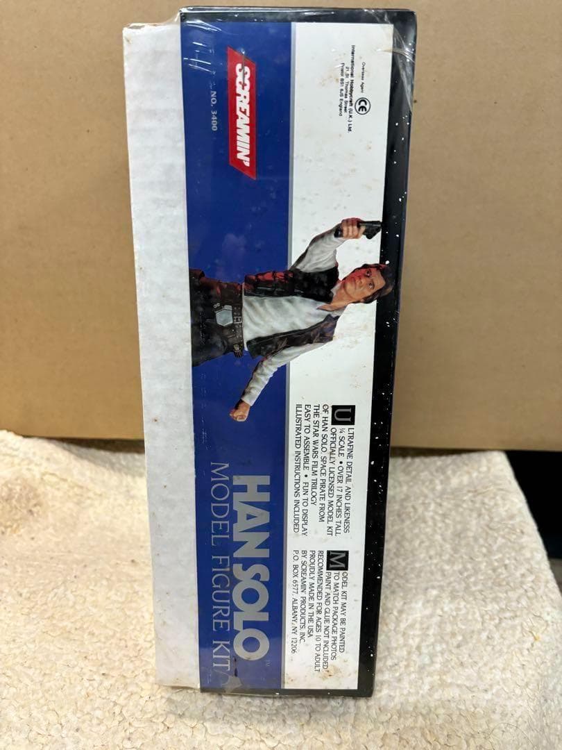 スターウォーズ　スクリーミン　ソフビキット　ハンソロ