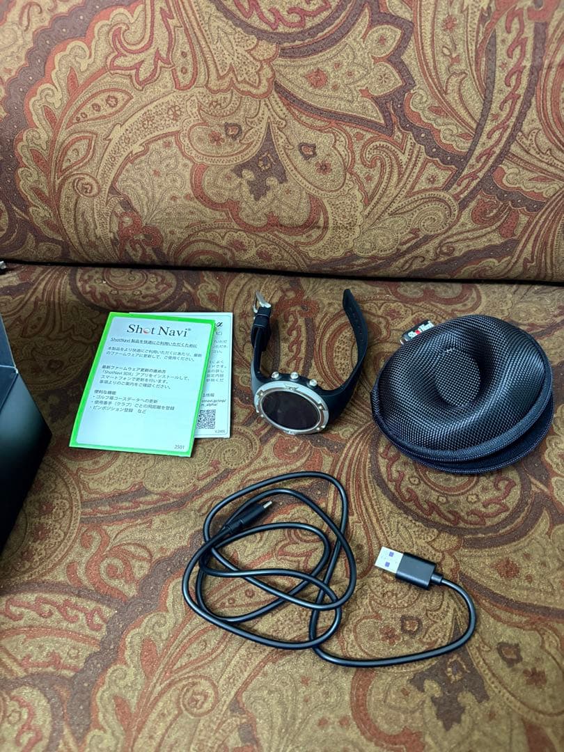 ショットナビ　evolve アルファ　ゴルフ腕時計　GPS