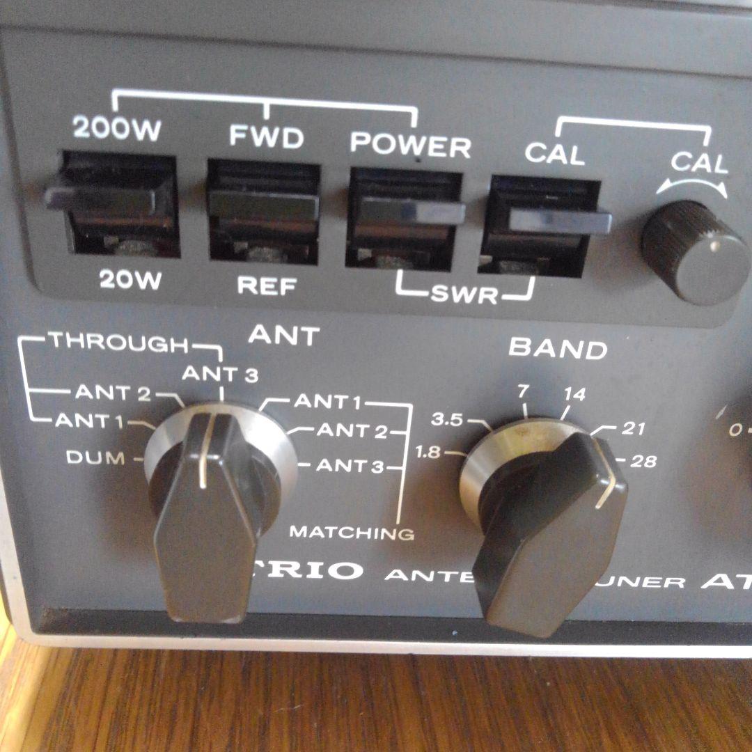 ろこ　中古　TRIO トリオ　アンテナ　チューナー(AT-200)