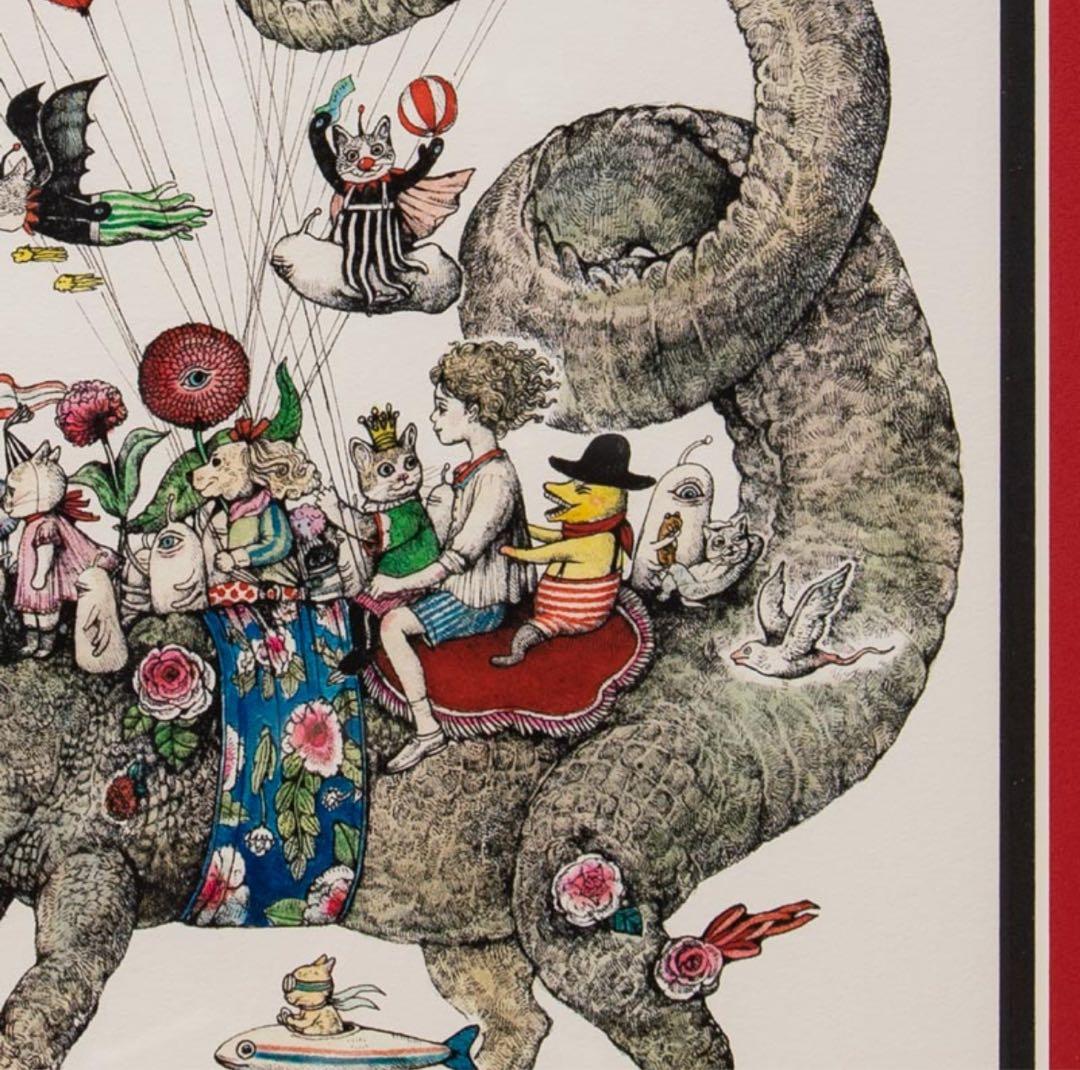 ヒグチユウコ　circus静岡展　複製画　新品　未使用品　ボリス雑貨店