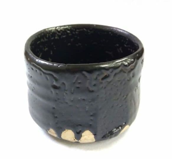 茶道具 茶碗 瀬戸黒 臥雲窯 野尻宗實 相模原市茶道連盟会長 鎮信流