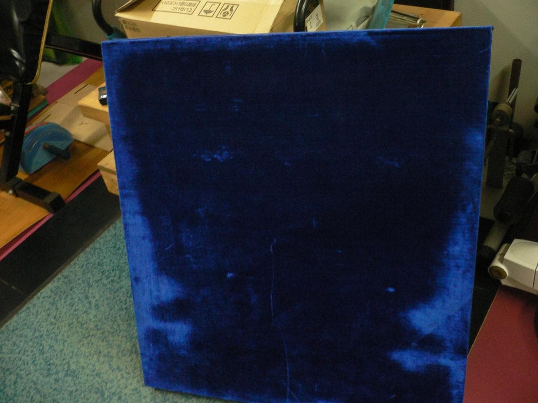 特大　虎画　彫峰