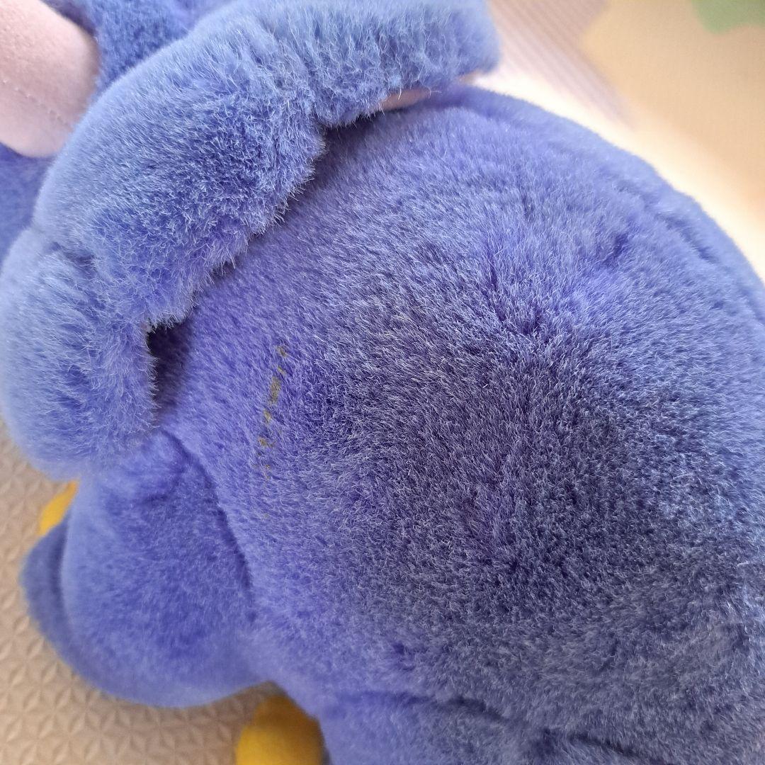HIROKUN HOUSE トリケラトプス　ぬいぐるみ　恐竜　ビッグサイズ　青