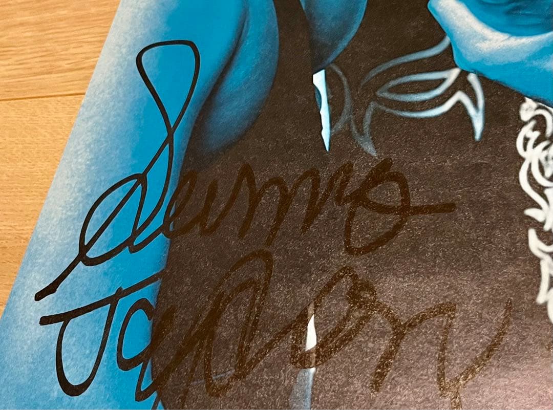 闘龍門　CRAZY-MAX初期ポスター　サイン入り