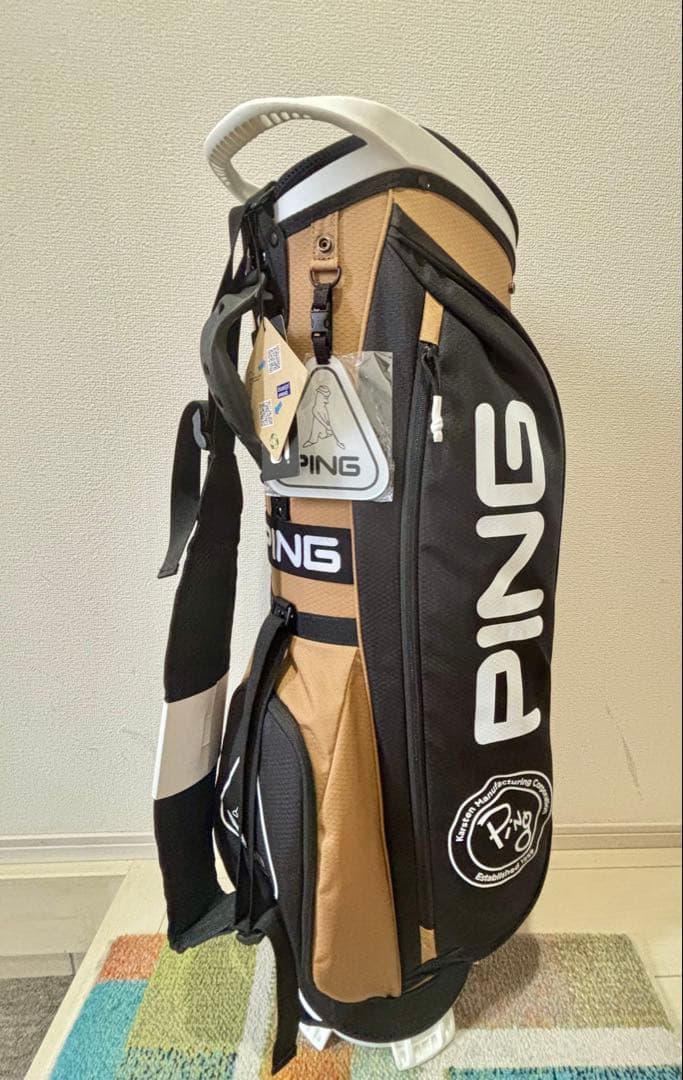 正月キャンペーン　　ピンキャディバッグ　サステナブルモデル　CB-P225