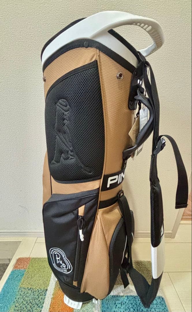 正月キャンペーン　　ピンキャディバッグ　サステナブルモデル　CB-P225