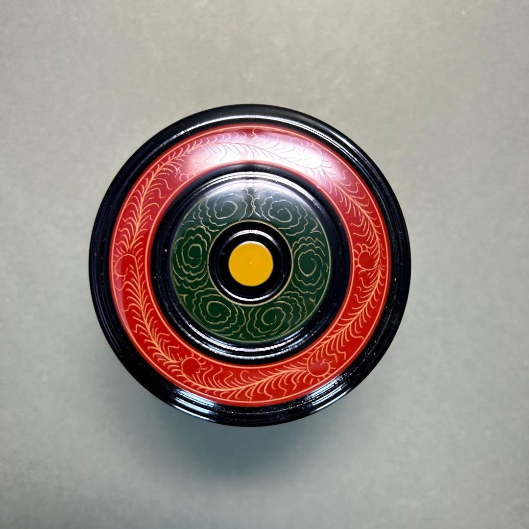 棗　『中嶋宗峰　唐物写　独楽中棗』　漆器　お茶道具　茶道　共箱　工芸品