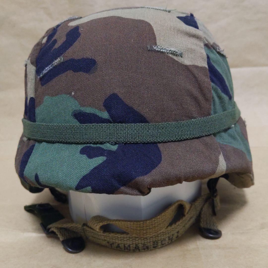 アメリカ軍 PASGT フリッツヘルメット/カバー/バンド 80年代