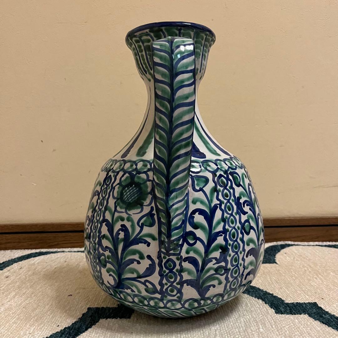 グラナダ焼き　手書き　陶器