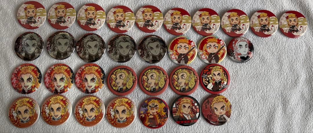 鬼滅の刃 煉獄杏寿郎 缶バッジ