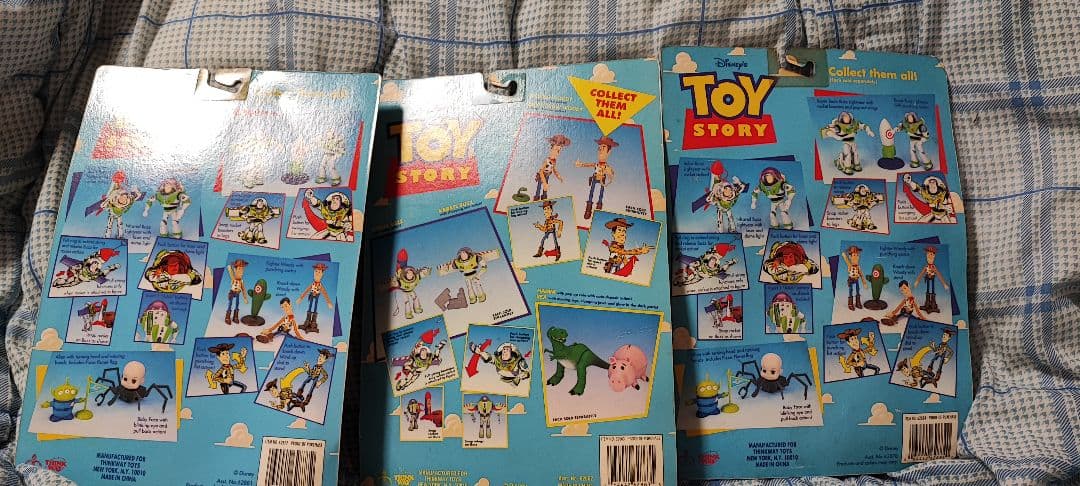 トイ・ストーリー ウッディ フィギュア3セット初期新品