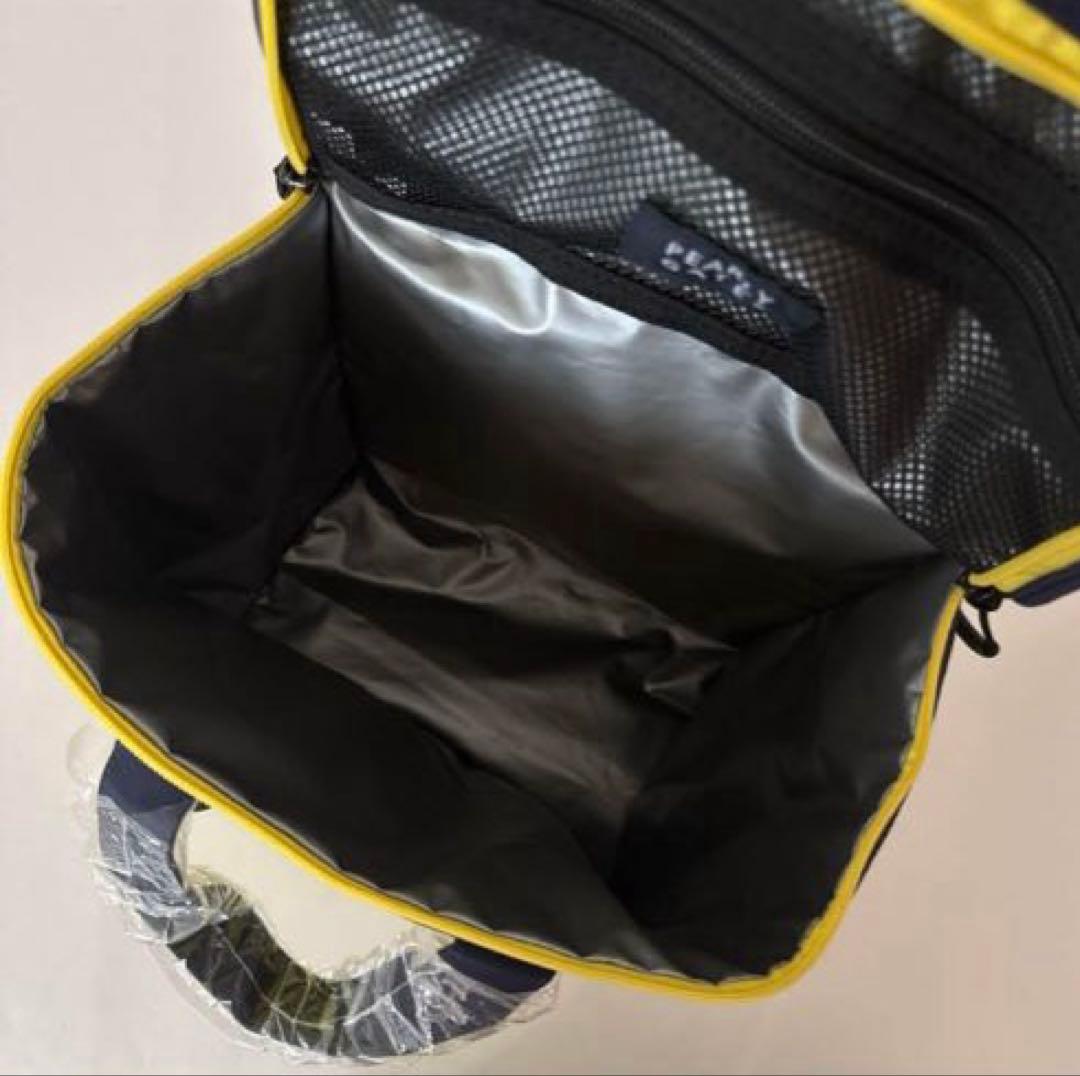 2025SS新品18700円　パーリーゲイツ　男女兼用縦型保冷バッグ イエロー