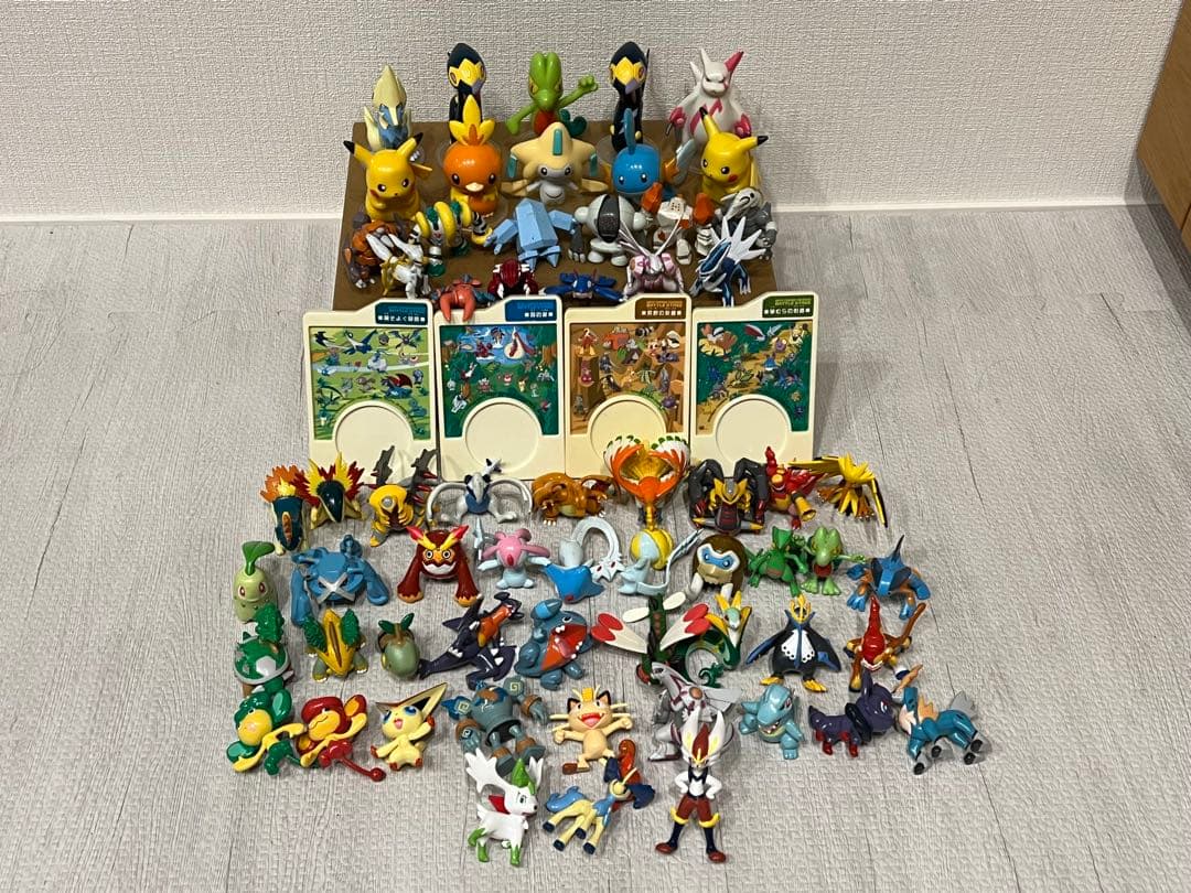 ポケモン モンコレ 指人形 ミニフィギュア まとめ売り 62体