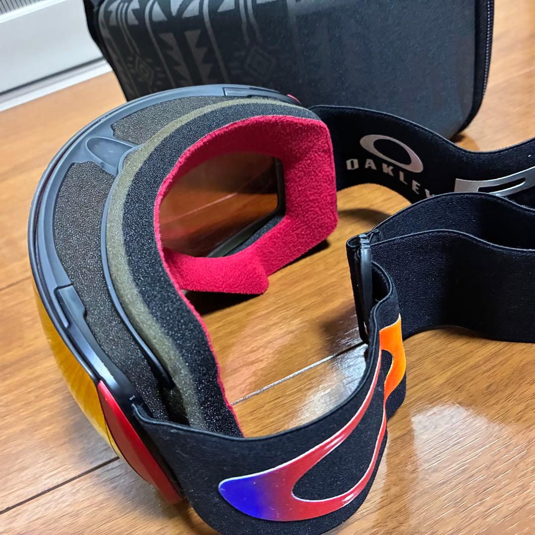 【美品】 OAKLEY ゴーグル プリズム ミラーレンズ フライトデッキ