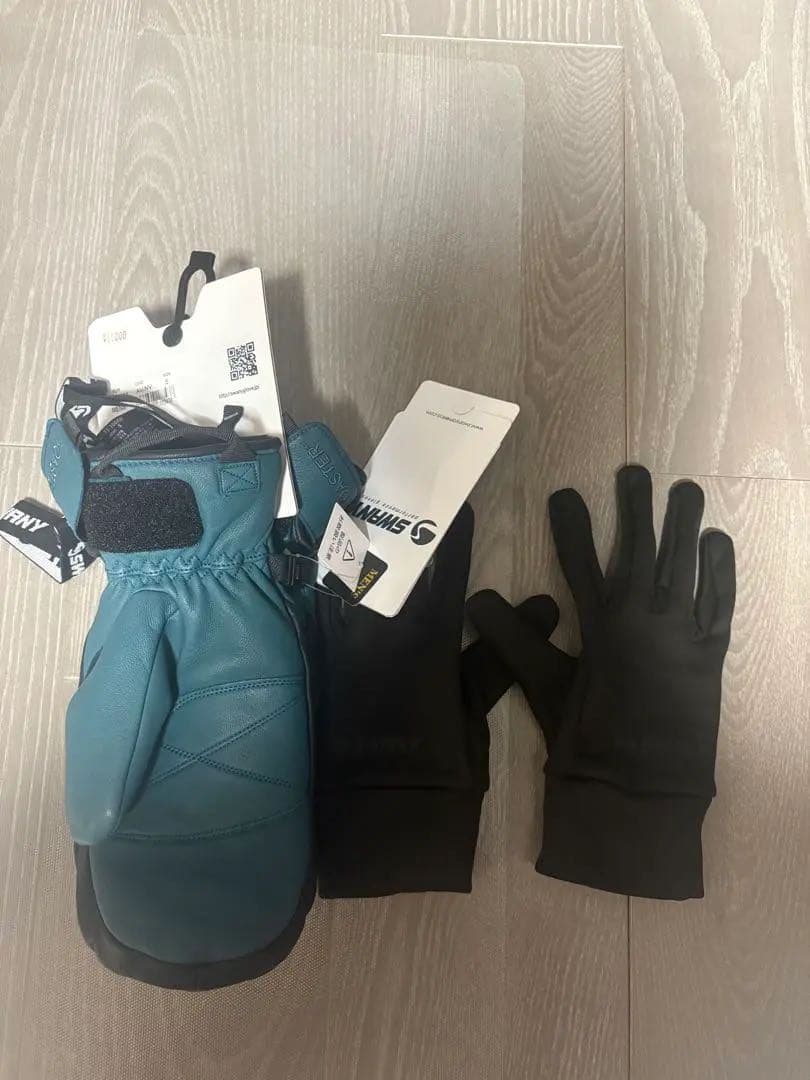 SWANY スノーボード用レザーグローブ