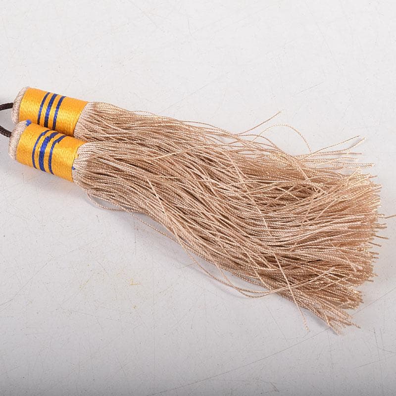 中国　唐木紫檀枠　山水人物彫　檀香宮扇　団扇　証明書付　C　8311