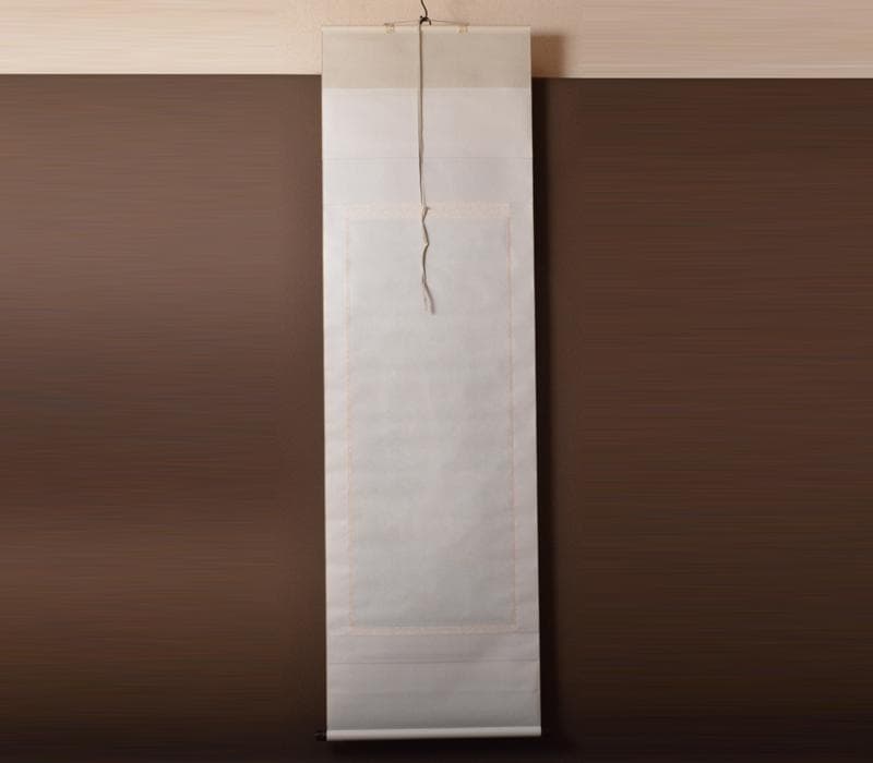 掛軸　西脇繁華筆　「四季山水」　四幅対　共箱　タトウ箱付　C　R4302C