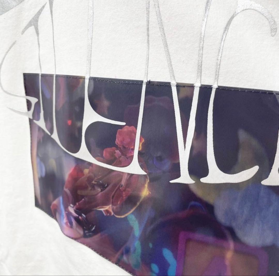 【Mサイズ】Logo Layered T-shirt SIlENCE white