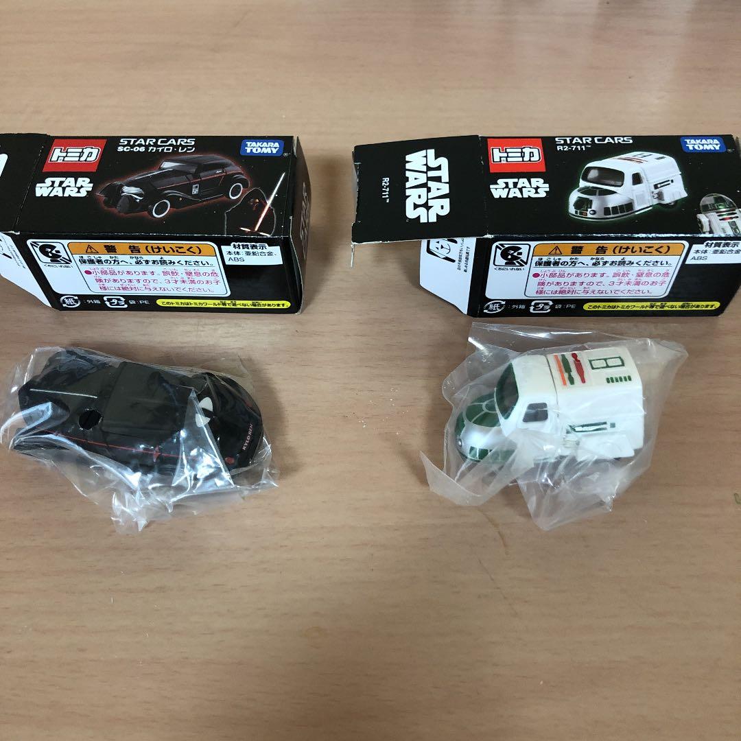 ⭐️希少・美品⭐️トミカ　スターウォーズ　ミニカー、おもちゃ10種