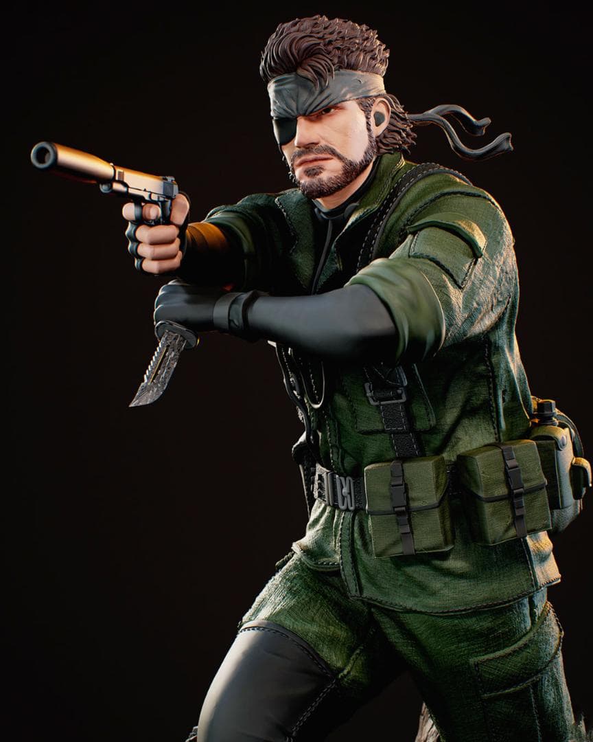 1/6 未塗装未組立 フィギュア ガレージキット メタルギアソリッド