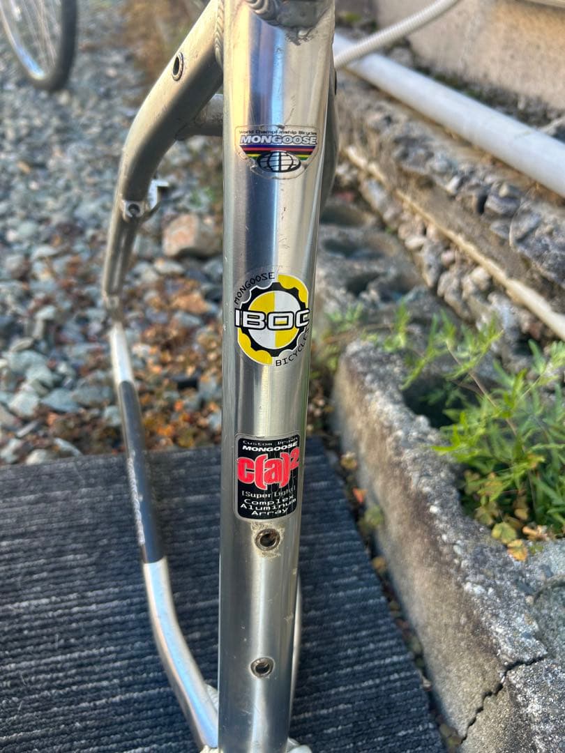 Mon マングースRockadile MTBフレーム15.5 サス付き