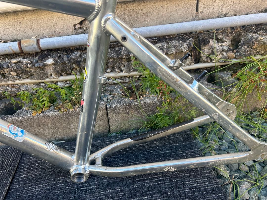 Mon マングースRockadile MTBフレーム15.5 サス付き