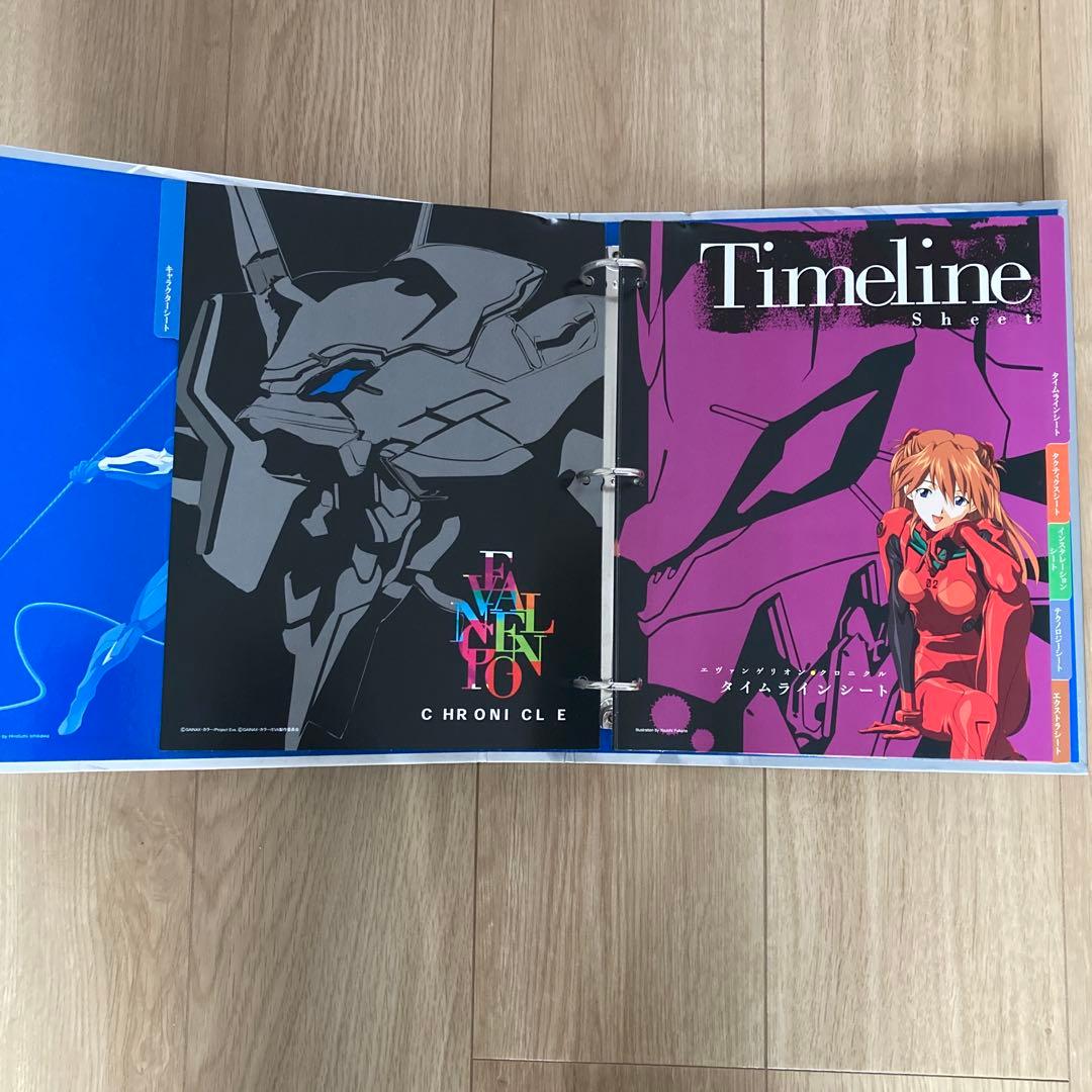 新世紀エヴァンゲリオン　CHRONICLE バインダー　3個　19セット