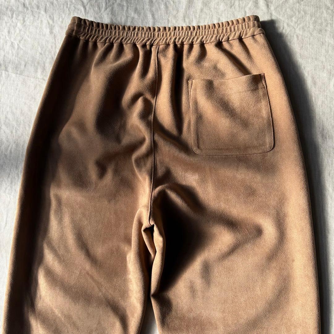 AVIREX フェイクスウェード セットアップ ジャージ ベロア ベージュ