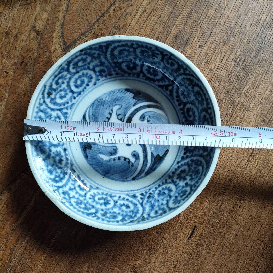 江戸時代　古伊万里　染付皿　くらわんか