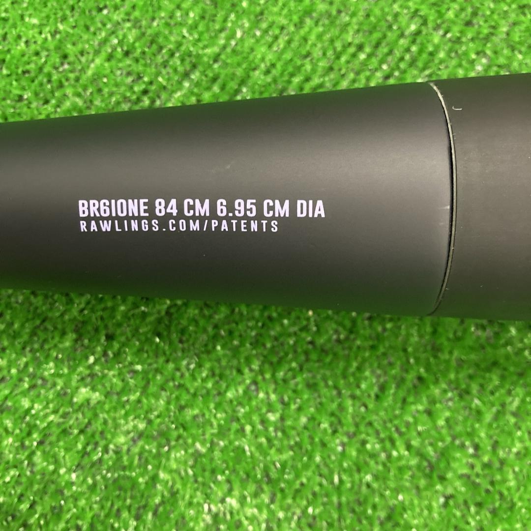 新品 ローリングス 一般軟式用バット ICON ブラック 84cm680g