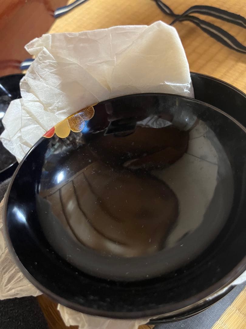 特製　平安象彦　高台寺蒔絵　蝋色仕上げ　仙斎　螺鈿　十客　お椀