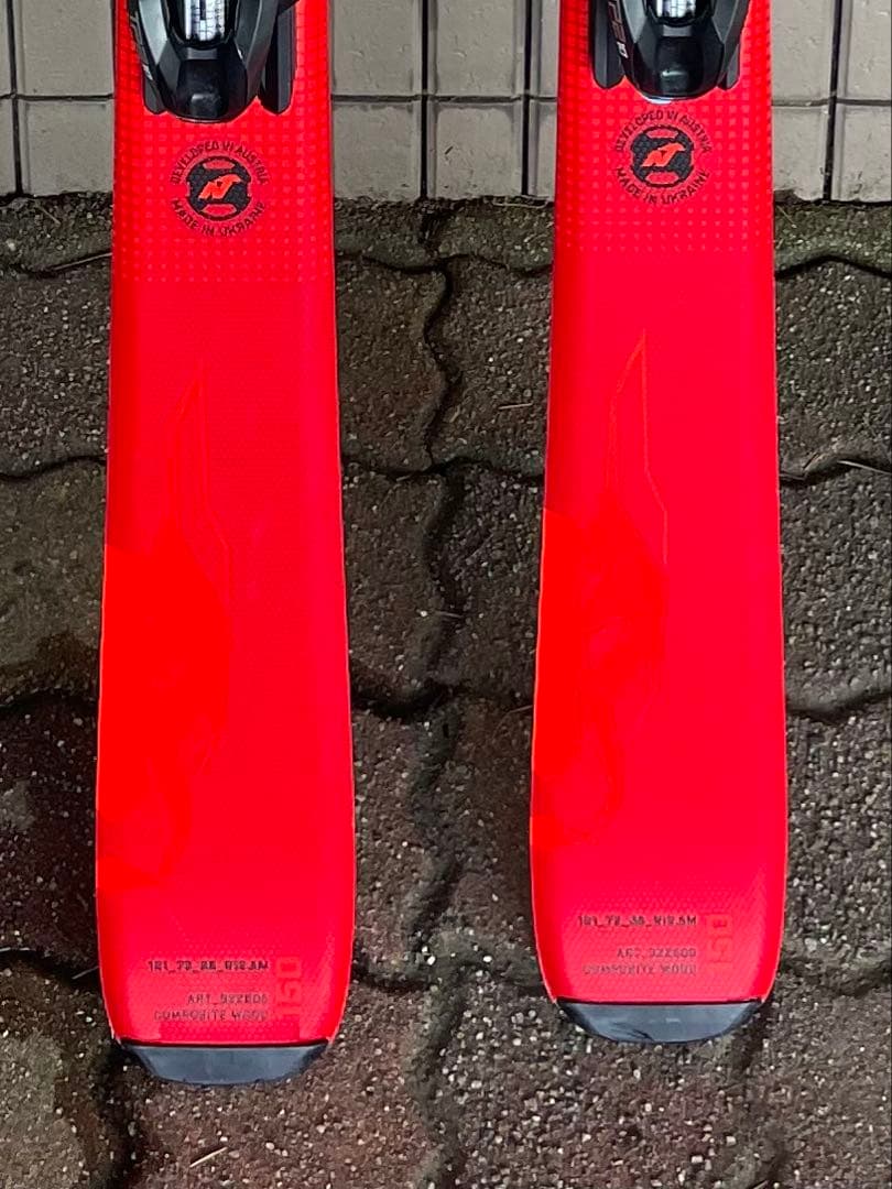 Nordica Road Machine スキー ビンディング付き