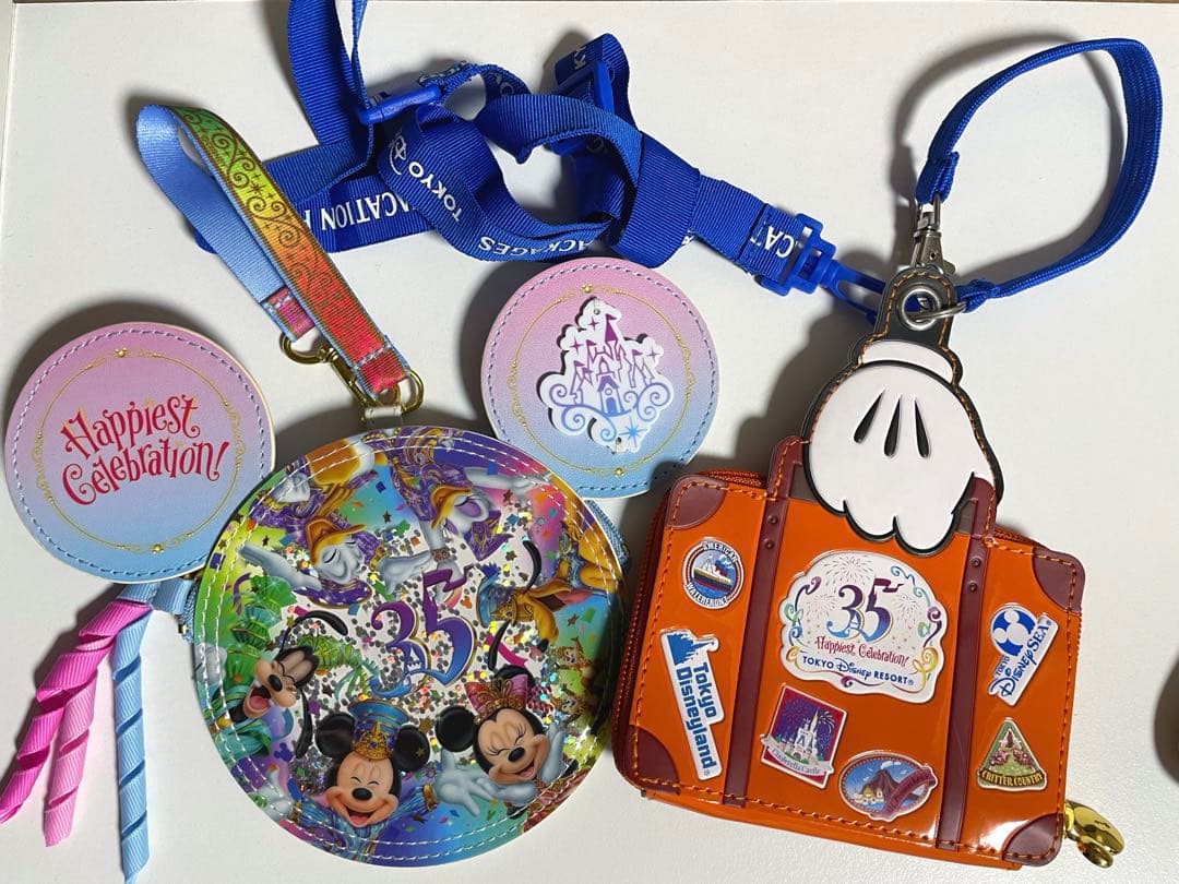 ディズニー イマジニングザマジックバッグ 実写 カメラバッグ＋パスケース2個