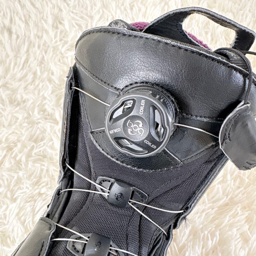 サロモン　スノーブーツ　スノボ　スノーボード　ブーツ　レディース　24.5 美品