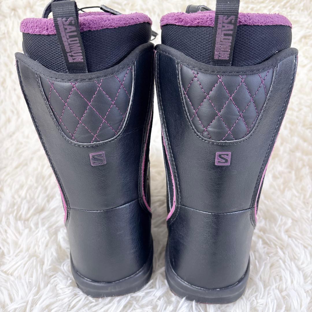 サロモン　スノーブーツ　スノボ　スノーボード　ブーツ　レディース　24.5 美品