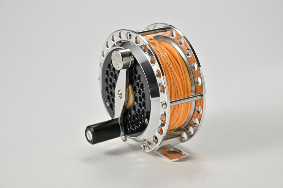 ビルバラン　シグニチャーベイビー　フライリール　レザーポーチ付き