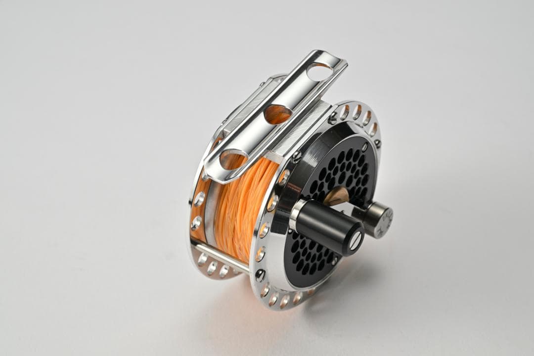 ビルバラン　シグニチャーベイビー　フライリール　レザーポーチ付き