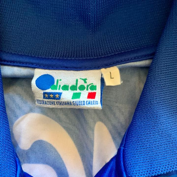1994年　イタリア代表　ユニフォーム　ロベルト・バッジョ　イタリア製