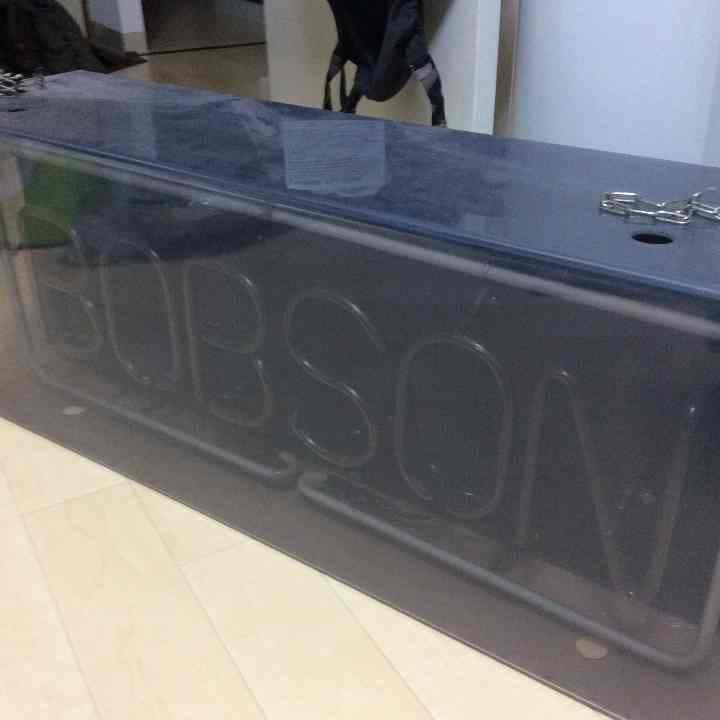 ジーンズ ネオン看板