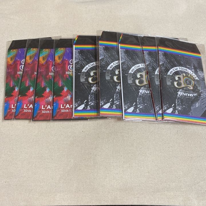 ラルくじ　パス　スカーフ　L'Arc〜en〜Ciel まとめ売り