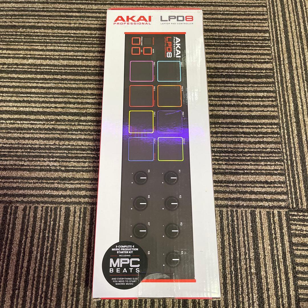 AKAI LPD8 MK2 MIDIコントローラー